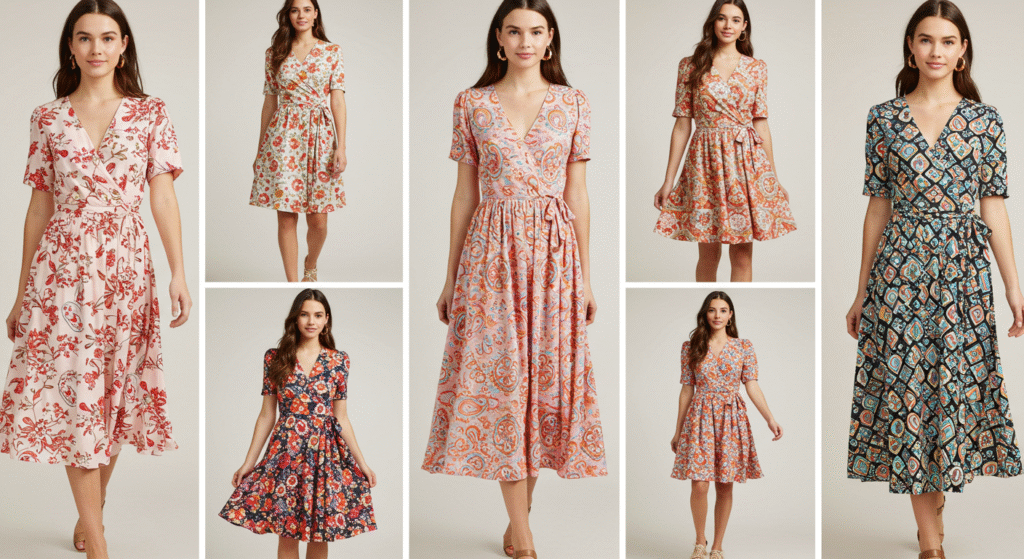 Popular Types of Women’s Patterned Dresses