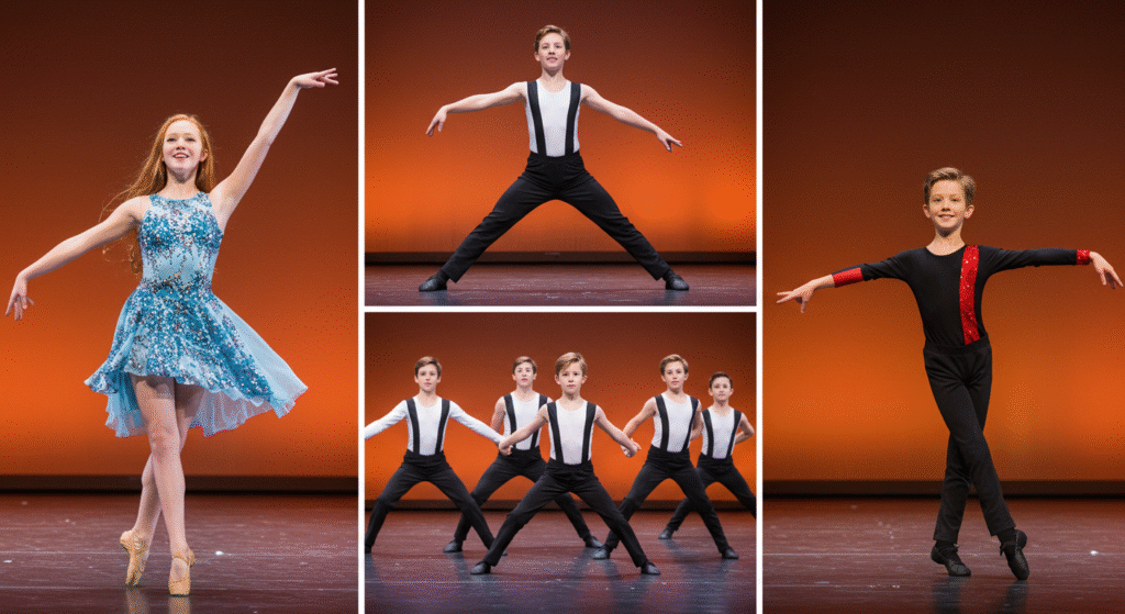 Dance recital fashion for girls