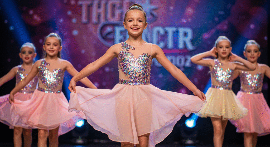 Dance recital fashion for girls