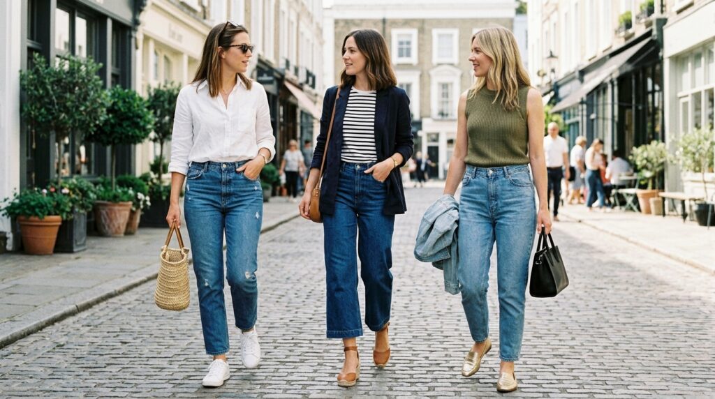 Casual Summer Jeans Outfits UK